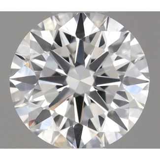 0.33 Carat Round D VVS1 EX GIA Natural Diamond