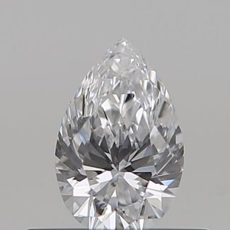 0.31 Carat Pear D IF - EX VG GIA Natural Diamond