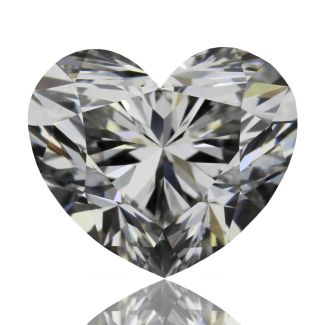 1.01 Carat Heart E VVS1 - EX GIA Natural Diamond