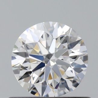 0.5 Carat Round F VS1 EX VG GIA Natural Diamond