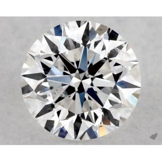 0.5 Carat Round D SI2 VG EX GIA Natural Diamond