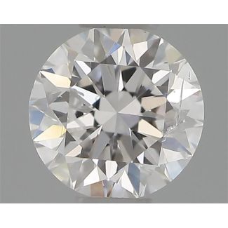 0.31 Carat Round D SI2 VG GIA Natural Diamond