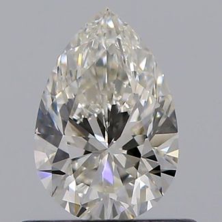 0.51 Carat Pear J VVS2 - VG GIA Natural Diamond