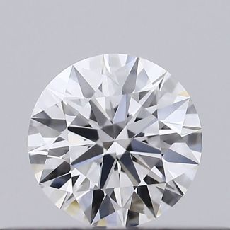 0.24 Carat Round D VVS1 EX GIA Natural Diamond