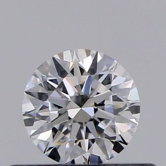 0.32 Carat Round D VVS1 EX GIA Natural Diamond