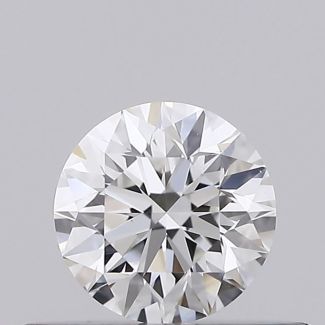 0.3 Carat Round F VVS2 EX GIA Natural Diamond