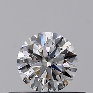 0.30 Carat Round D VVS2 VG EX GIA Natural Diamond