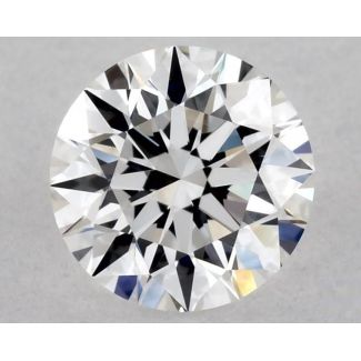 0.61 Carat Round E VVS1 EX GIA Natural Diamond