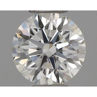 0.31 Carat Round H VVS1 EX GIA Natural Diamond