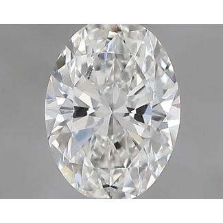 0.39 Carat Oval G VVS2 - VG GD IGI Natural Diamond