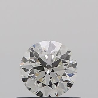 0.42 Carat Round I SI2 EX GIA Natural Diamond