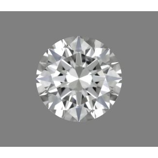 0.31 Carat Round E VVS2 EX GIA Natural Diamond