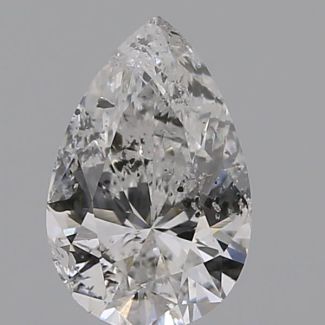 0.33 Carat Pear F I2 - G GIA Natural Diamond