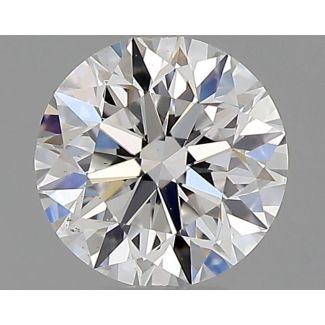 0.50 Carat Round E VS1 VG EX GIA Natural Diamond