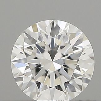 0.2 Carat Round E VVS1 EX GIA Natural Diamond