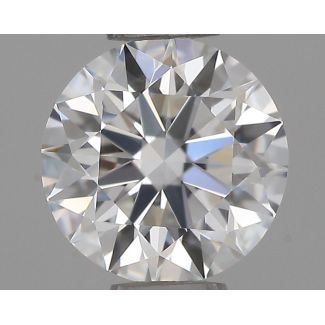 0.45 Carat Round E IF EX GIA Natural Diamond