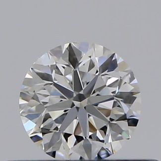 0.31 Carat Round E VVS2 VG EX GIA Natural Diamond