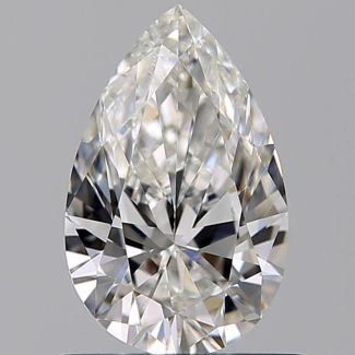 0.70 Carat Pear F VS1 - VG GIA Natural Diamond