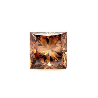 1.88 Carat Princess Brown SI1 - GD GIA Natural Diamond