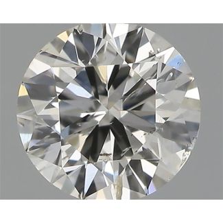 0.40 Carat Round H SI2 VG EX IGI Natural Diamond