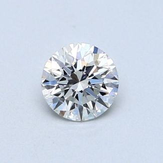 0.47 Carat Round E VS2 EX VG GIA Natural Diamond