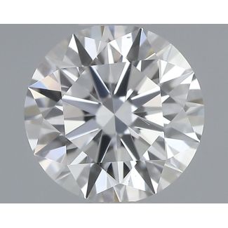 0.38 Carat Round D VS1 EX GIA Natural Diamond