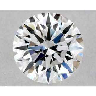 0.43 Carat Round E VS1 EX GIA Natural Diamond