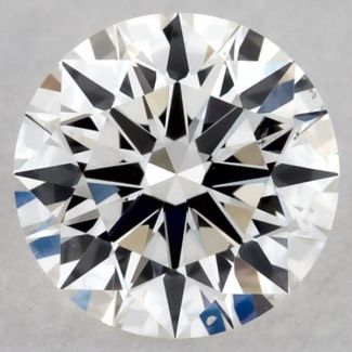 0.23 Carat Round H SI1 EX GIA Natural Diamond