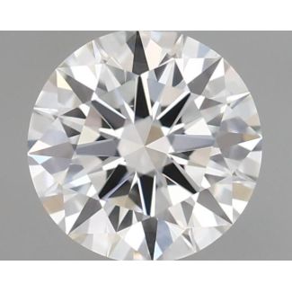 0.4 Carat Round H VS1 EX GIA Natural Diamond