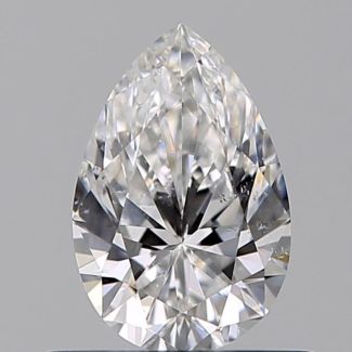 0.51 Carat Pear D SI1 - VG EX GIA Natural Diamond