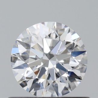 0.5 Carat Round D VS2 EX VG GIA Natural Diamond