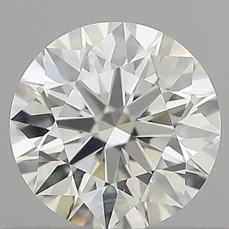 0.62 Carat Round H VS1 EX GIA Natural Diamond