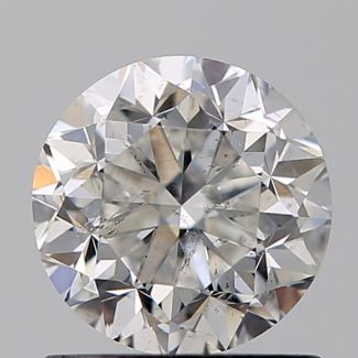 1.01 Carat Round F SI2 EX GIA Natural Diamond