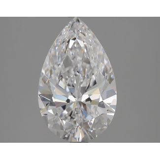 3.01 Carat Pear D VVS1 - EX GIA Natural Diamond