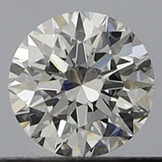 0.35 Carat Round F VS2 EX GIA Natural Diamond