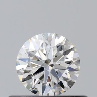 0.34 Carat Round H VS1 EX GIA Natural Diamond