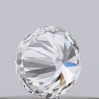 0.18 Carat Round E VVS2 EX GIA Natural Diamond