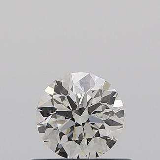 0.40 Carat Round I VS1 EX GIA Natural Diamond