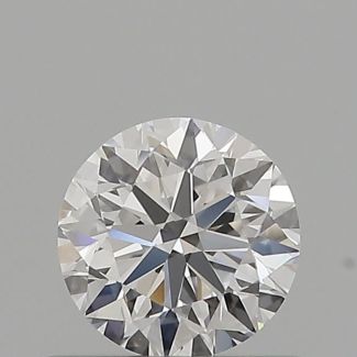 0.5 Carat Round E VVS1 VG EX GIA Natural Diamond