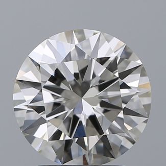 2.03 Carat Round I VVS2 EX GIA Natural Diamond