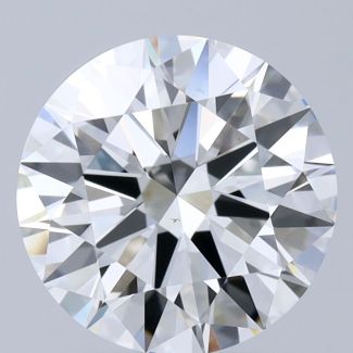 2.04 Carat Round G VS1 EX NONE Natural Diamond