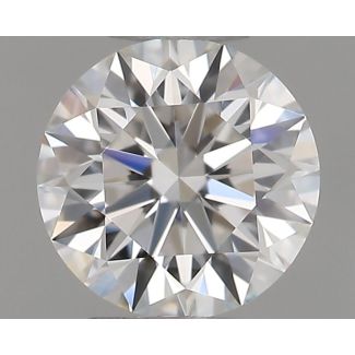 0.32 Carat Round G VVS1 EX GIA Natural Diamond