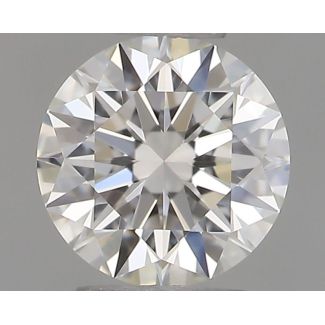 0.31 Carat Round G VVS1 EX IGI Natural Diamond