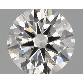 0.30 Carat Round H SI1 VG EX GIA Natural Diamond