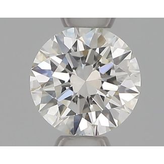 0.31 Carat Round H VS2 EX IGI Natural Diamond