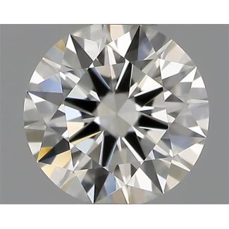 0.32 Carat Round H SI2 EX GIA Natural Diamond