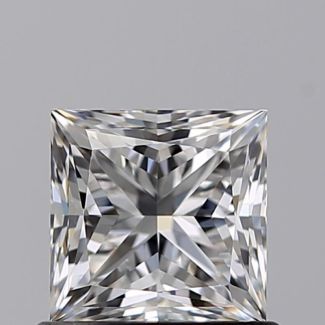 0.80 Carat Princess E VVS2 - EX VG GIA Natural Diamond