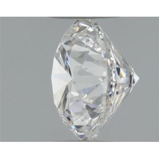 0.51 Carat Round F SI1 VG GD EX GIA Natural Diamond