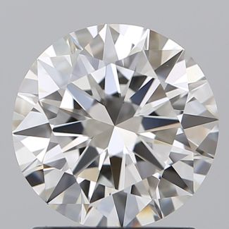 1.5 Carat Round G VVS1 EX IGI Natural Diamond