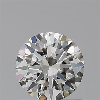 0.50 Carat Round H IF EX GIA Natural Diamond